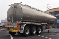 Stainless Steel  40000L 12000*2500*3650mm Tri-axle Oil Tank Trailer