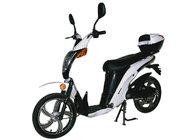 China Adult 500W electric scooter bike with pedals , 48V / 17Ah lithium battery distributor