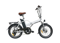 China 20 Inch  fold up Electric Bike USB Output With Lithium Battery distributor