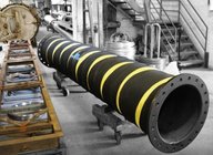 SBR/NR rubber Dredging hose resistant to sea water to deliver dry abrasive materials or mixed with water