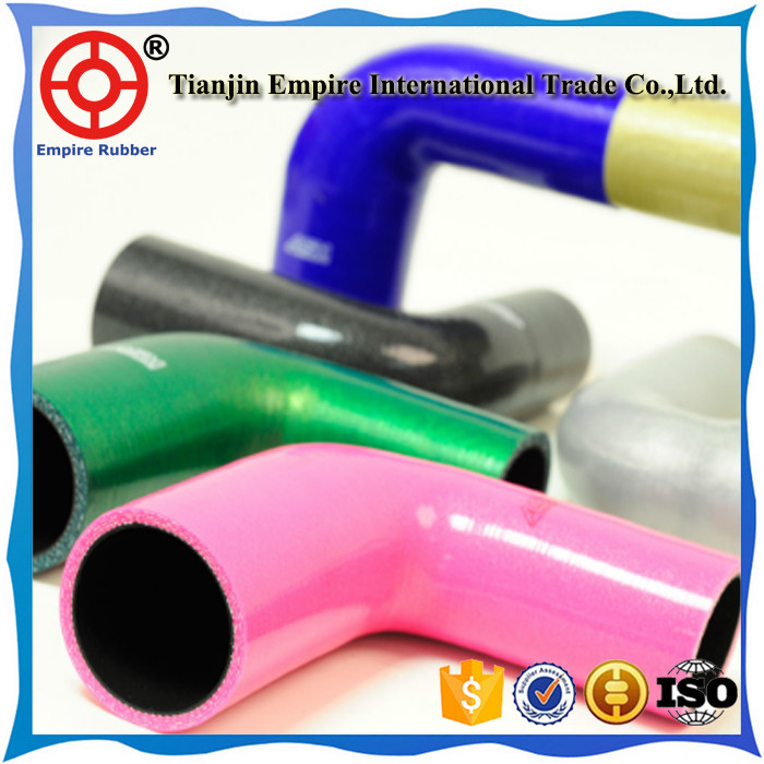 High temperature elbow 90 degree silicone rubber hose made in china