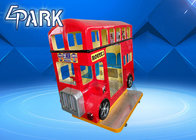 London Bus 3 seats popular mp3 music Kids Coin operated amusement park swing machine kiddie ride