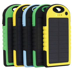 China 5000mAh Solar panel Charger for mobile phone Ipad, waterproof, shockproof,dustproof supplier