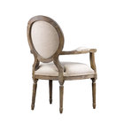 New French Style Fabric  ArmChairs - Solid Wood Chairs-Kitchen Chair - Bedroom Chair-Living Room Chairs,Hotel Chairs