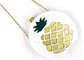 Trendy Pineapple White Clutch Bag , Evening Clutch Bags For Splicing Banquet supplier