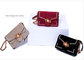 Polished Leather Single Womens Shoulder Handbags , Honeybee Fashion Rivets Handbag supplier