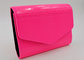 Elegant Luxury Cosmetic Evening Clutch Bags Carton Pink Clutch Envelope Bag supplier