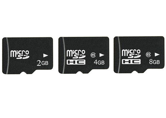 China Black /  Colorful  Printed Cell Phone Micro SDcard 8GB True Capacity SDHC Memory Card supplier