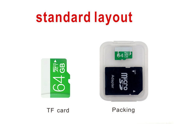 China Transparent Color Memory Card Package 48 X 39 X 7.5mm 6.5g With PP Material supplier