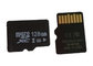 Black / OEM Color Microsdxc 128GB Class 10 633x , UHS I Memory Card For Android Tablets supplier