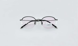 China Pure Titanium Frames Simi rim Unisex Ultralight high quality cool eyeglass supplier