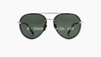 China Polarized pilot Sunglasses Mens Metal Frame Fashion Mirror Lens Unisex Eyewear Driving Fishing Cycling Shopping Glasses supplier