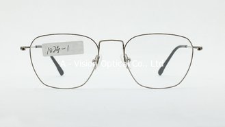 China Men Women Fashion Metal Full-Rim Optical Eyewear Frames With Clear Lenses Rectangle Metal Optical Frame Unisex Frames supplier