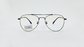 Metal Frame Unisex Vintage Retro Fashion Eyeglasses Clear lens Vintage Fashion Glasses Plain Eyewear for Men and Women supplier