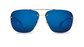 Metal Square Rimless Aviator Sunglasses for Men Women Lightweight Metal Alloy Frame Polarized Lenses Driving Glasses supplier