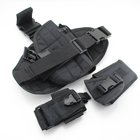 Tactical Puttee Thigh Leg for Pistol Holster Pouch Wrap-around bag Hunting Gun Accessories