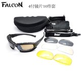 Tactical daisy X7 Glasses Military Goggles Bullet-proof Army Sunglasses With 4 Lens Original Box Men Shooting Eyewear