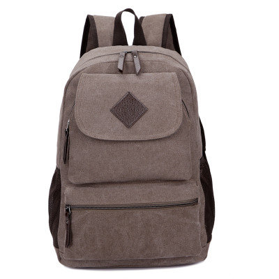 High Quality Custom Design Canvas Backpack Custom Cheap School BackPack