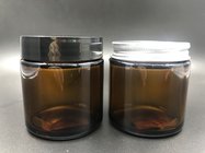 Light brown Custom 100ml cream perfume spice glass jars