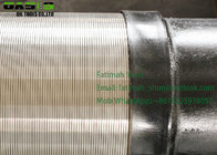 China manufacturer of 4 inch wire wrap screens  with perforated based Pipe