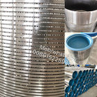Gravel prepacked wedge wire screens for water well drilling With 304  steel