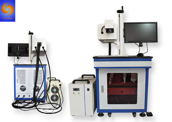 Desktop10w UV Laser Marking Machine , Industrial Laser Marking Equipment Water Cooling supplier