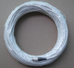 FC optical fiber pigtail,singlemode,LSZH,white,custom-length ,OEM avalible