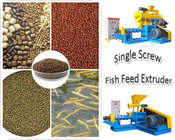 Blue/yellow Fish Feed Extruder FY-DSP120 with 700kg/h production