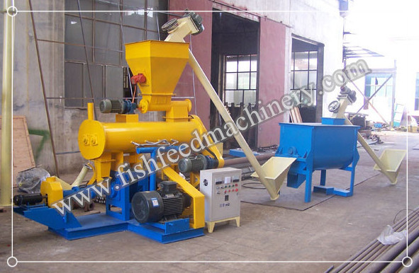 Alloy Steel Fish Feed Machinery - 1-1.2t/h Fish Feed Production Line for Nigeria