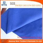 YSETEX EN470-1 EN531 320gsm flame retardant fabric in royal blue color
