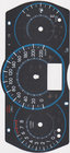 China Small Tactile Metal Dome Membrane Switch Overlay For Industrial Control distributor