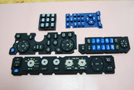 China Black Light Weight Silicone Rubber Keypad For TV Remote Controller distributor