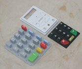 Best Durable Silicone Rubber Mobile Phone Keypad , Single Membrane Switch Keypad for sale