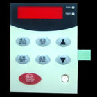 China Customized Keypad Metal Dome Membrane Switch Overlay , Waterproof distributor