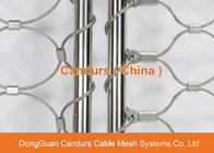 Flexible Stainless Steel Cable Mesh Fence For Parrots Enclosure