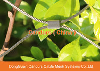 High Strength Flexible Stainless Steel Wire Rope Sleeve Net For Safety