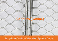 Flexible Stainless Steel Balcony Railing Infill Mesh For Security