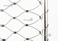 China Candurs Flexible Stainless Steel Cable Mesh For Balustrade