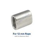 1 mm -18 mm Precision 316 Stainless Cable Crimping Sleeve For Wire Rope Sling
