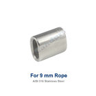 1 mm -18 mm Precision 316 Stainless Steel Crimping Sleeve For Wire Rope Sling