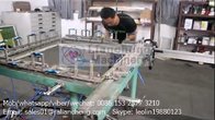 LC mechanical Tighten Economical silk screen mesh stretching machine/Mesh Tension Machine Pneumatic aluminum alloy