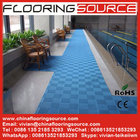 Interlocking pvc wet area mat locker room mat bathroom mat drain water mat