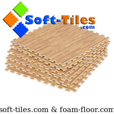 China EVA Soft Wood Effect Flooring set supplier