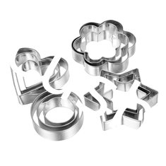 China Welcome popular Christmas design stainless steel cookie cutter Classic Shapes supplier
