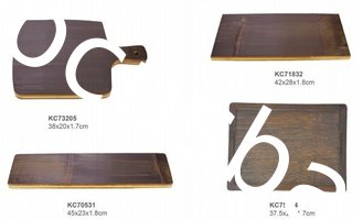China Customized Boating Gift Personalized Paddle Shaped Bamboo Cutting Board colorful supplier