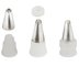 Stainless Steel Cookies Cupcake Decorating Kits Frosting Icing Tips Baking Tools with Flower Nail Pastry Bag Icing supplier