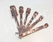 5pcs BPS Free stainless steel copper measuring cup and Spoons for daily use items supplier