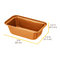 6 pcs Copper Bakeware Set with Nonstick Coating, cake pan,baking tray supplier