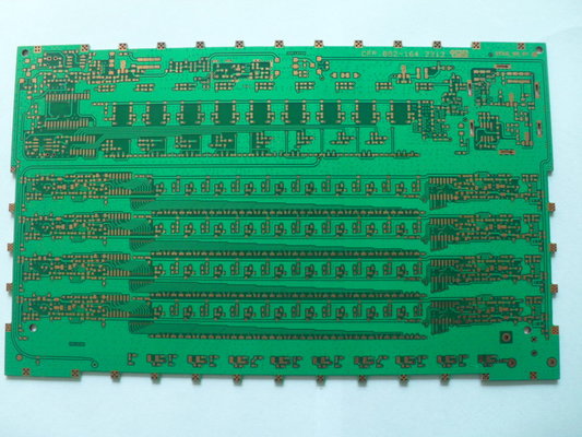 China Green Automotive FM Radio RF Circuit Board , 6 Layers Perforated High Frequency PCB Board Supplier
