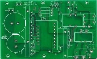 China 1.6 MM Fr4 High TG170 PCB Board, Security Lcd Display PCB Practice Board, 1oz Copper Green Solder Mask Supplier